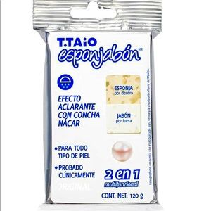 TTAiO
ESPONJABON EFECTO
ACLARANTE
CON CONCHA
NACAR